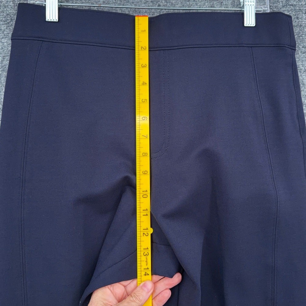 SPANX Navy Straight Leg Pants - Picture 6 of 8